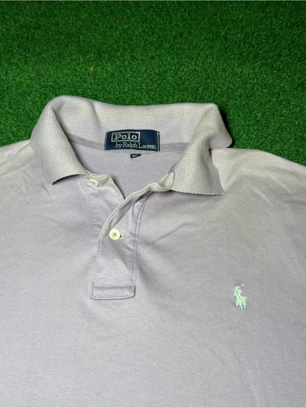 Polo Ralph Lauren Polo Vintage Purple 90s L/XL 22x27 Collared Preppy Shirt